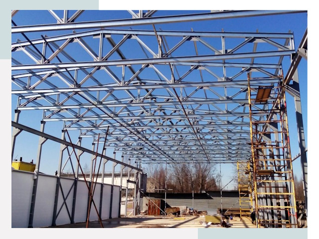 Строительство цехов в Красноуфимск от 609 руб. под ключ