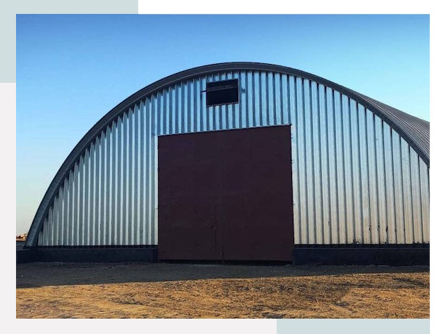 Арочные ангары в Красноуфимске