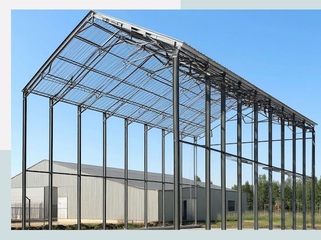 Прямо стенные ангары от СтальСтрой-Крф по цене 609 руб.