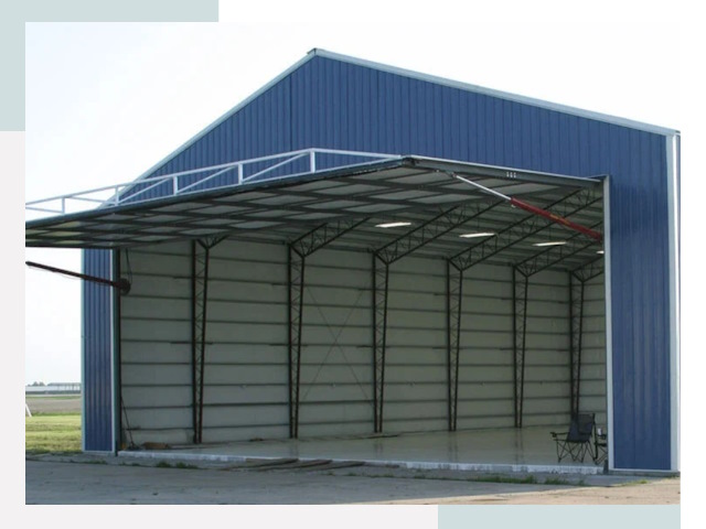 Прямо стенные ангары в Красноуфимске