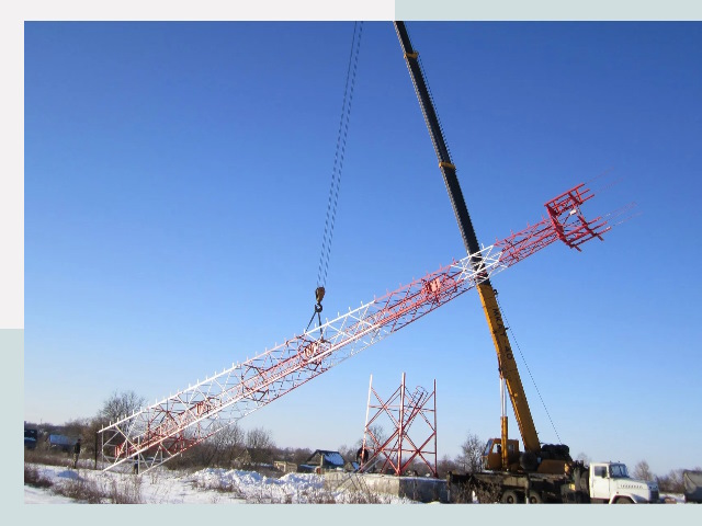 Строительство башен связи в Красноуфимске от 609 руб.