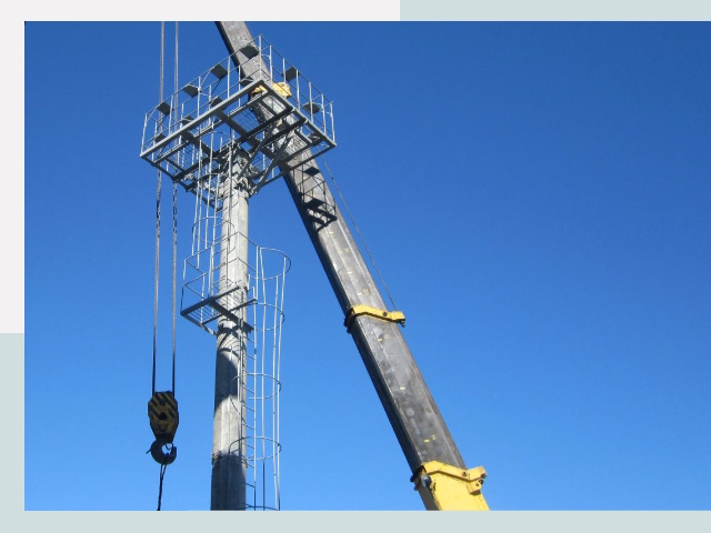 Монтаж осветительных мачт в Красноуфимск от 609 руб.