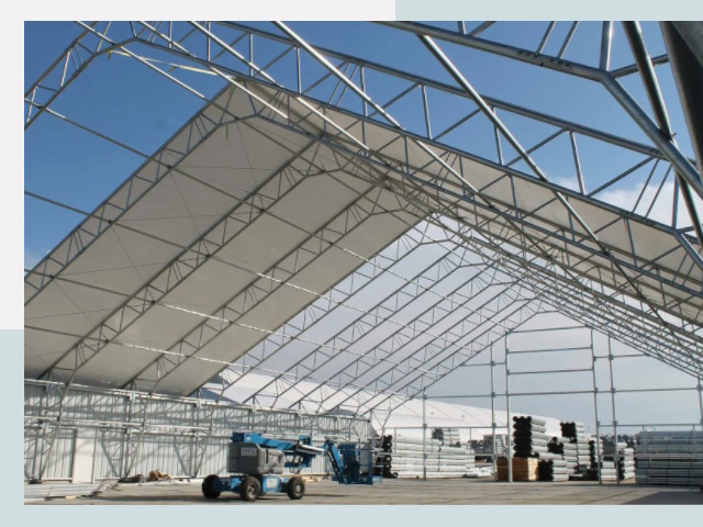 Каркасно-тентовые сооружения от СтальСтрой-Крф по цене 609 руб.