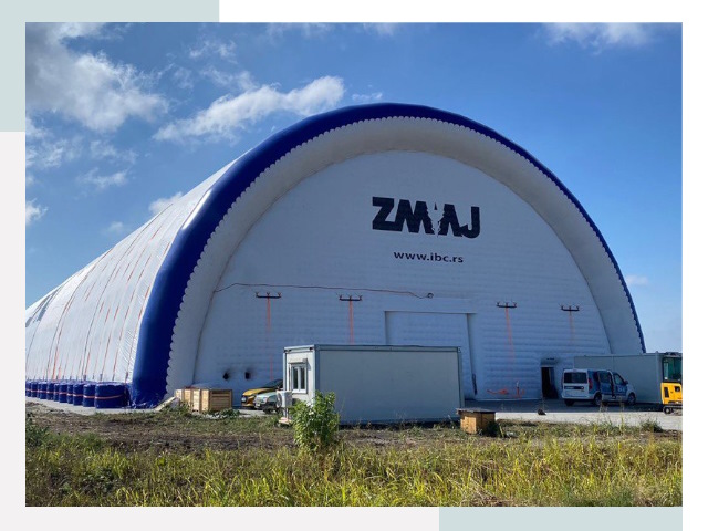 Брендирование ангаров в Красноуфимске