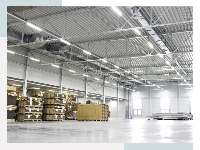 Освещение ангаров в Красноуфимске