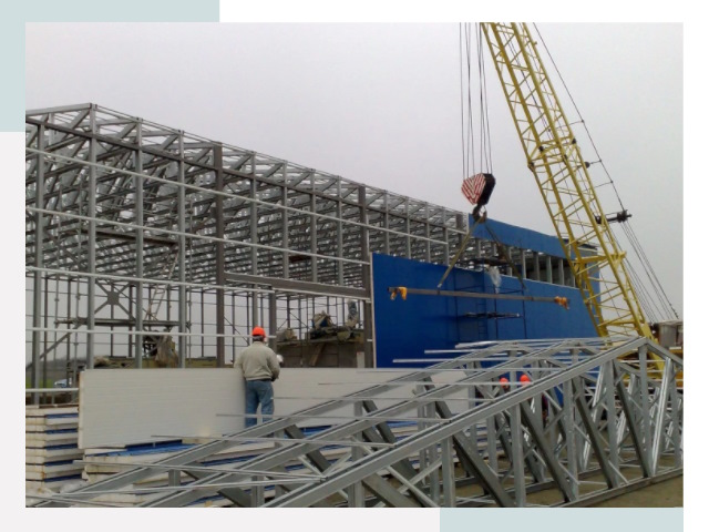 Монтаж ангаров в Красноуфимске